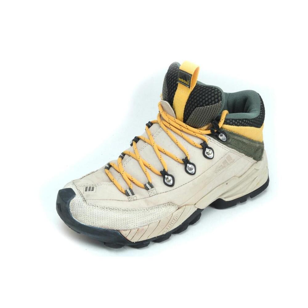 Vintage Adidas Hiking Boots Leather Women's Shoes Sz 7.5